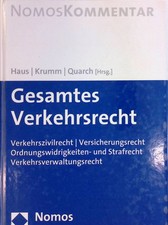Gesamtes verkehrsrecht verkehr gebraucht kaufen  Koblenz