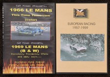 Car Films 1966 Le Mans and 1969 Le Mans & European Racing 1957-1959 DVDs comprar usado Car Films 1966 Le Mans and 1969 Le Mans & European Racing 1957-1959 DVDs comprar usado  Enviando para Brazil