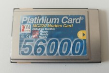 Com one MC220 Platinum Modem Data Fax Card 5V Slot 56k comprar usado  Enviando para Brazil