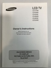 Samsung lcd le37m8 for sale Samsung lcd le37m8 for sale  EDINBURGH