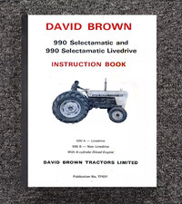 Tractor operator manual d'occasion  Expédié en Belgium