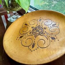 wood carved detailed plate for sale  Daytona Beach