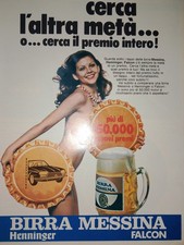 Birra messina clipping usato  Italia