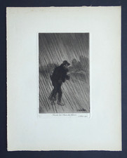 Steinlen gravure originale d'occasion  France
