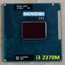 Intel Core i3-2370M CPU 2.4 GHz 3M SR0DP Socket G2 PGA988B Notebook Processor comprar usado  Enviando para Brazil