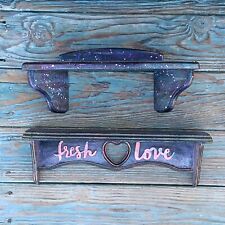 Wood wall shelves for sale  Tompkinsville