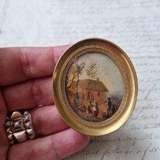 Cadre miniature peinte d'occasion  Nantes-