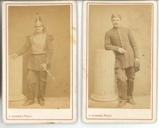 Cdv clichés cuirassier d'occasion  Paris VI