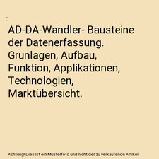 Wandler bausteine datenerfassu gebraucht kaufen  Trebbin