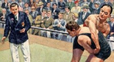 112 sammelbild ringkampf gebraucht kaufen  Prösen
