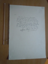 Autographe lysiane bernhardt d'occasion  Grenoble-