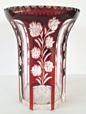 Ancien vase ruby d'occasion  Grenoble-