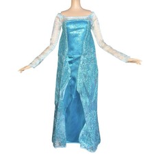 Vestido de boneca Disney Frozen Elsa azul glitter floco de neve comprar usado Vestido de boneca Disney Frozen Elsa azul glitter floco de neve comprar usado  Enviando para Brazil