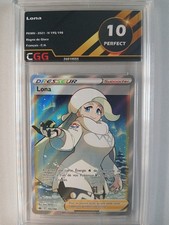 Carte Pokémon Français Lona (CRE 195) Règne de Glace CGG 10 26810055, usado comprar usado Carte Pokémon Français Lona (CRE 195) Règne de Glace CGG 10 26810055, usado comprar usado  Enviando para Brazil