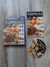 Americas wanted playstation for sale  SHEFFIELD
