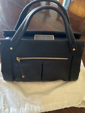 Smythson black soft for sale  NEW MALDEN