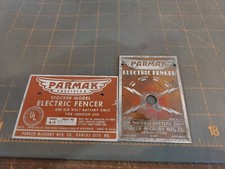 Placa de metal vintage para esgrima elétrica Parkman Precision comprar usado  Enviando para Brazil