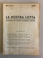 Rara rivista nostra usato  Roma