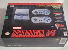 Console de jogos Nintendo Super NES edição clássica - Cinza - Testado comprar usado Console de jogos Nintendo Super NES edição clássica - Cinza - Testado comprar usado  Enviando para Brazil