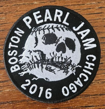Usado, Pearl Jam Patch Chicago Boston 2016 Wrigley Fenway beisebol NOVO Eddie Vedder comprar usado  Enviando para Brazil