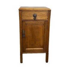 Antique nightstand oak for sale  BASILDON