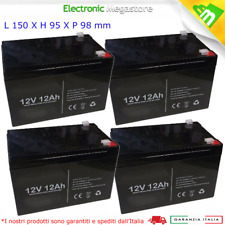Batteria ricaricabile piombo usato  Italia