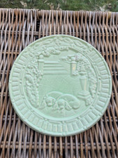 Vintage green embossed for sale  STOKE-ON-TRENT