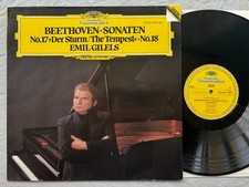 Usado, GILELS - DGG 2532 061 - BEETHOVEN - PIANO SONATAS N.17 / N.18 comprar usado  Enviando para Brazil