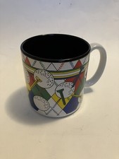 Flowers Inc. Balões vintage Bolas e camisetas de golfe 1992 12 oz. Xícara de café gráfica comprar usado  Enviando para Brazil