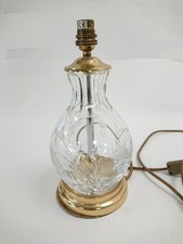 vintage crystal glass table lamp for sale vintage crystal glass table lamp for sale RUGBY
