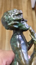 Zac Zaikine O Grande Deus Pan Homem Sátiro Besta Estátua de Bronze Assinada Prova de Artista comprar usado  Enviando para Brazil