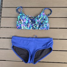 TYR Machu Pichau Multicolor Brooke Bralet & Solid Royal Hipkini Tamanho P Nova Amostra  comprar usado TYR Machu Pichau Multicolor Brooke Bralet & Solid Royal Hipkini Tamanho P Nova Amostra  comprar usado  Enviando para Brazil