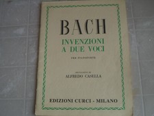 Spartito pianoforte bach usato  Salerno