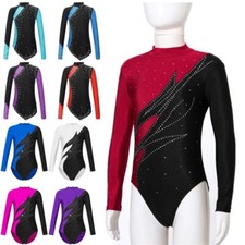 Moletom infantil feminino dança tops patinação pulôver esporte colarinho camisa academia comprar usado  Enviando para Brazil