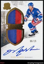 2010-11 The Cup Emblems Endorsement Mark Messier JOGO DUPLO USADO PATCH AUTOMÁTICO /15 comprar usado 2010-11 The Cup Emblems Endorsement Mark Messier JOGO DUPLO USADO PATCH AUTOMÁTICO /15 comprar usado  Enviando para Brazil