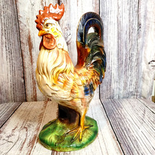 Ceramic rooster figurine for sale  Spartanburg