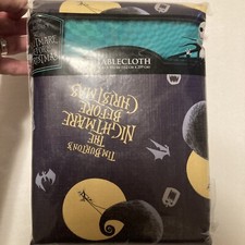 Toalha de Mesa Disney Nightmare Before Christmas 60" x 102" OOGIE BOOGIE JACK, usado comprar usado  Enviando para Brazil