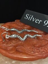 Silver snake earrings for sale  BRIGHTON