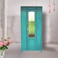 Painted armoire vintage for sale  LEICESTER