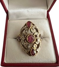 Bague vintage baroque d'occasion  Béziers