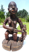 Statue maternité kongo d'occasion  Valbonne