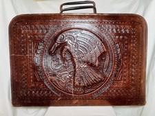 Vintage brown leather for sale  Garland