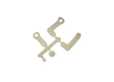 Conjunto servoeconômico de direção Associated RC10T Series plástico 7255 leve desbotamento notado comprar usado  Enviando para Brazil