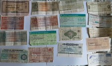 Lotto miniassegni istituti usato  San Pietro in Guarano