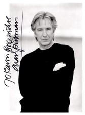 Alan rickman autographed for sale  Monroe