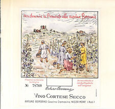 Nizza monferrato. etichetta usato  Mantova