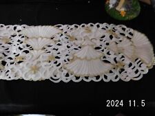Tischläufer tischband creme gebraucht kaufen  Geilenkirchen