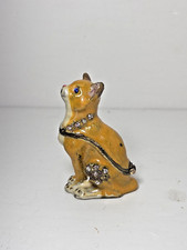 Cat enamel miniature for sale  Oklahoma City