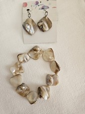 Perlmutt schmuck set gebraucht kaufen  Dalheim, Mommenheim, Undenheim