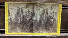 CALIFÓRNIA Stereoview Bridal Veil Falls por Anthony década de 1870 comprar usado  Enviando para Brazil